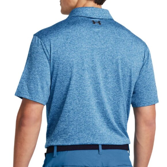 NWT New Under Armour Men's Playoff 3.0 Stripe Golf Polo Large L Shirt UA Top - Picture 2 of 4